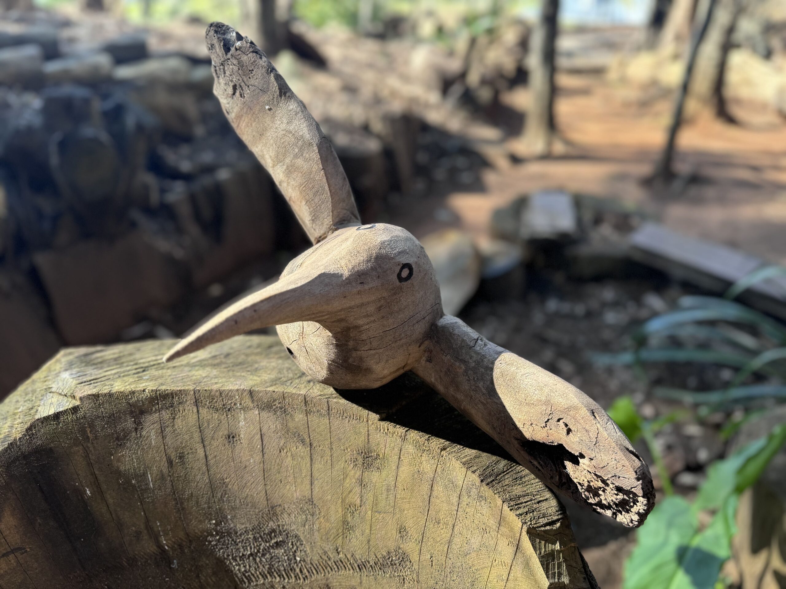 wooden bird wooden bird